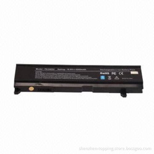 100% new 6-cell battery for Toshiba PA3465U-1BRS, PA3465U-1BAS, PA3451U-1BRS and PABAS067
